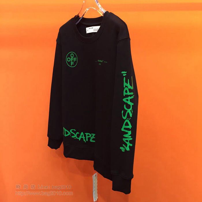 OffWhite男裝 19-20FW新款 最高品質 off男士圓領男衛衣 男士秋季新款單品  tzy2335